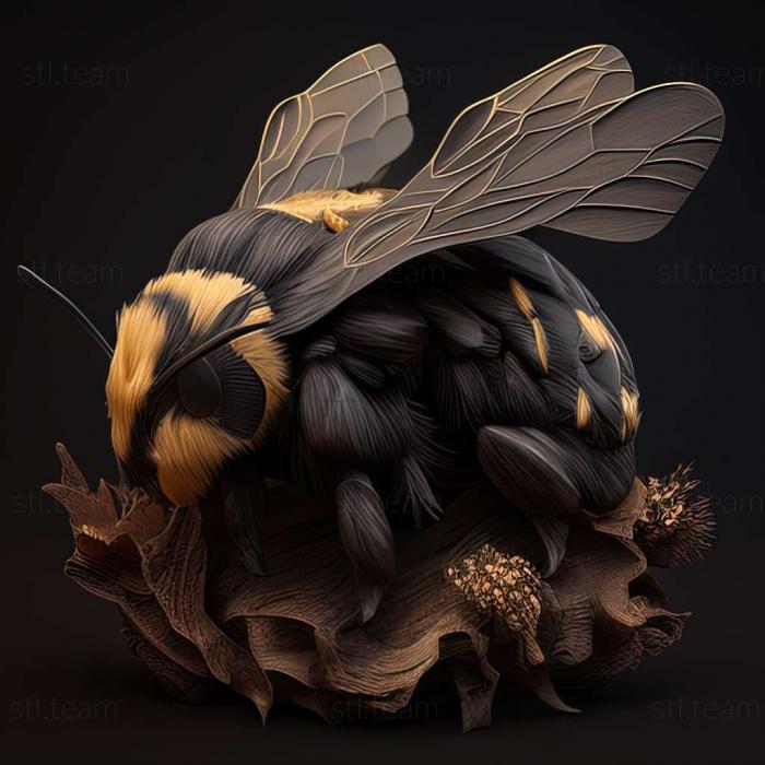 3D model Bombus angustus (STL)